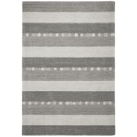 TWILIGHT IN GREY РЪЧНО ТЪКАН ВЪЛНЕН КИЛИМ 120/180 СМ - 