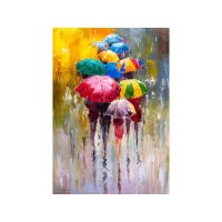 COLORFUL UMBRELLAS КАРТИНА 100/70 СМ - Актуални пролетни тенденции