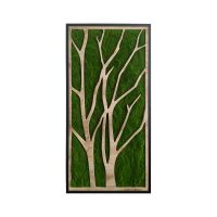 TREE КАРТИНА С ДЕКОРАТИВЕН МЪХ 50/100 СМ - 
