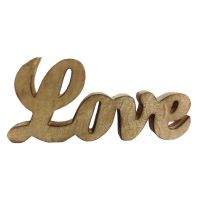 ДЕКОРАТИВEН НАДПИС LOVE 26 СМ - 