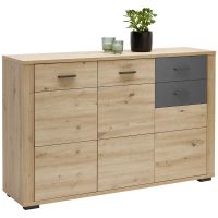КОМОД МАКСИМ С 3 ВРАТИ И 1 ЧЕКМЕДЖЕ 137.6/38/88.7 СМ - 