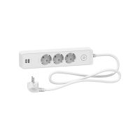 РАЗКЛОНИТЕЛ 3 ГНЕЗДА + 2USB - Ключове и контакти