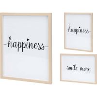 HAPPINESS РАМКА ЗА СНИМКА 30/40 СМ АСОРТИ - 
