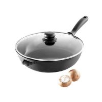 ТИГАН С КАПАК 28 СМ - Керамични тигани
