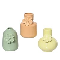 FLOWER ВАЗА H:12 АСОРТИ - Керамични вази