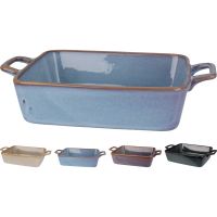 STONEWARE СЪД ЗА ПЕЧЕНЕ С ДРЪЖКИ АСОРТИ 29X18X6СМ - 