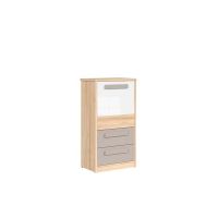 КОМОД НАМЕК С 1 ВРАТА И 2 ЧЕКМЕДЖЕТА 60/38,5/112 СМ - 