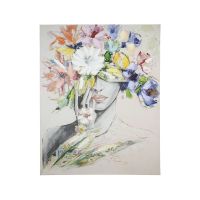 WOMAN WITH HAT КАРТИНА 80/100 СМ - Разпродажба