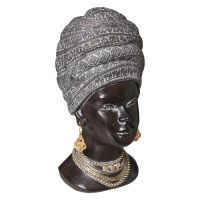 FATOU СТАТУЕТКА ЖЕНСКА ГЛАВА 15.5/13/27.5 СМ - 