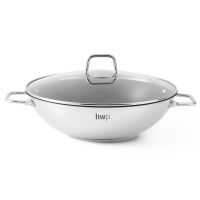FAENZA WOK ТИГАН С КАПАК И ДВЕ ДРЪЖКИ 32х9.2СМ - Готвене и хранене