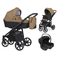 TUVI BEIGE ДЕТСКА КОЛИЧКА 3 В 1 - Бебешки колички