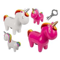 UNICORN КЕРАМИЧНА КАСИЧКА ЕДНОРОГ 19.3/7.2/18.6 СМ АСОРТИ - 