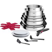 TEFAL INGENIO COOK СЕТ СЪДОВЕ ЗА ГОТВЕНЕ 15 ЧАСТИ - Готвене и хранене