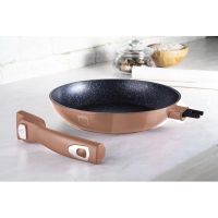 ROSE GOLD ТИГАН 24 СМ СЪС СВАЛЯЩА СЕ ДРЪЖКА - 
