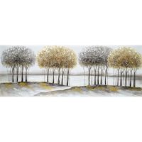 SHINY GOLD TREESКАРТИНА 150/55 СМ - 