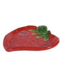 TUTTI FRUTTI STRAWBERRY PICNIC PARTY ДЕКО ПЛАТО ЯГОДА 17/14.5 СМ - 