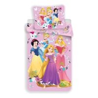 DINSEY PRINCESS ДЕТСКИ СПАЛЕН КОМПЛЕКТ ДВУЛИЦЕВ ПАМУК 2 ЧАСТИ - От нашата реклама