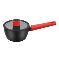 RED NONSTICK КАСЕРОЛА С КАПАК 16СМ - 