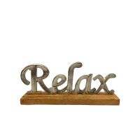 ДЕКО НАДПИС RELAX 27.5/5/12.5 СМ - Статуетки