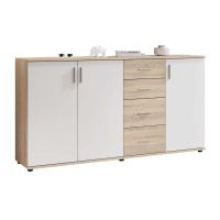 КОМОД БОБИ С 3 ВРАТИ И 4 ЧЕКМЕДЖЕТА 160/35/82 СМ - 
