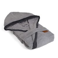 ДЕНИМ ХАЛАТ ЗА БАНЯ С КАЧУЛКА L/XL 360Г/М2 - От нашата реклама