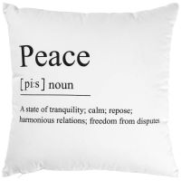 HOME PEACE ДЕКОРАТИВНА ВЪЗГЛАВНИЦА 45/45СМ - Декоративни възглавници