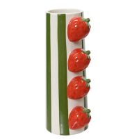TUTTI FRUTTI STRAWBERRY ВАЗА ЯГОДИ H:20.7 СМ - Керамични вази
