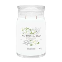 WHITE GARDENIA SIGNAT АРОМАТНА СВЕЩ ГОЛЯМ БУРКАН 567 г - 