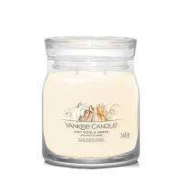 SOFT WOOL AND AMBER SIGNAT АРОМАТНА СВЕЩ СРЕДЕН БУРКАН 368 г - 