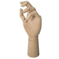 RAYAN СТАТУЕТКА ДЪРВЕНА РЪКА H:30 СМ - 