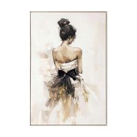GIRL КАРТИНА 90/120 СМ - Картини канава