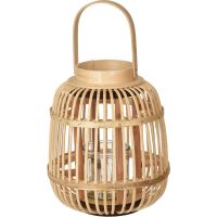 ФЕНЕР ОТ БАМБУК 24/19 CM - Фенери за свещи