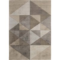 TRIANGLES РЪЧНО ТЪКАН КИЛИМ ВИСКОЗА 170/240 СМ - 