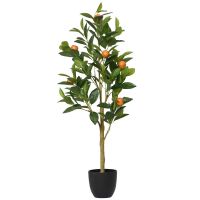 TUTTI FRUTTI ORANGE ИЗКУСТВЕНО ДЪРВО ПОРТОКАЛ В КАШПА H:90 СМ - 