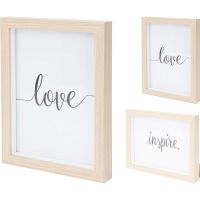 LOVE РАМКА ЗА СНИМКА 15/20 СМ АСОРТИ - 