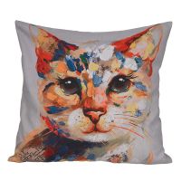 CAT ДЕКОРАТИВНА ВЪЗГЛАВНИЦА 65/65СМ - 