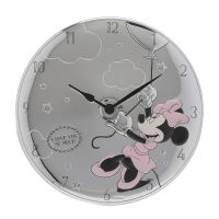 MINNIE ПОСРЕБРЕН СТЕНЕН ЧАСОВНИК 19 СМ - 