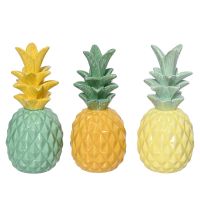 PINEAPPLE СТАТУЕТКА АНАНАС 7.7/17 СМ АСОРТИ - Летни акценти