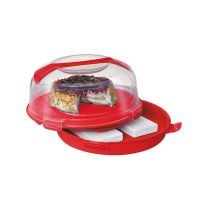 RED CAKE КУТИЯ ЗА ТОРТА ЧЕРВЕНА 34,5х15,5СМ - 