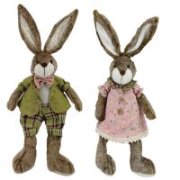 LUCKY RABBIT ДЕКО ЗАЕК АСОРТИ 15/46/7.5 CM - От нашата реклама