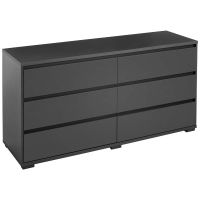СИВ КОМОД ЛАЙН С 6 ЧЕКМЕДЖЕТА 160/48/79 СМ - 