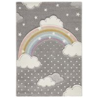 RAINBOW CLOUDS ДЕТСКИ КИЛИМ 80/150СМ - 