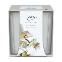 ESSENTIALS АРОМАТНА СВЕЩ WHITE LILY 125ГР. - 