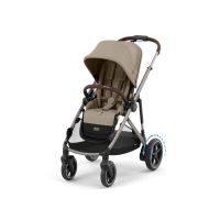 eGAZELLE S TPE BP ДЕТСКА КОЛИЧКА ALMOND BEIGE - Бебешки колички 3 в 1, 2 в 1