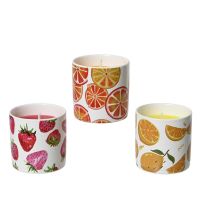 TUTTI FRUTTI АРОМАТНА СВЕЩ ЦИТРОНЕЛА 7/7 СМ АСОРТИ - Разпродажба