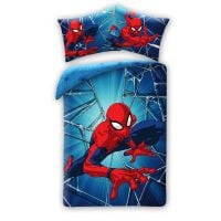 SPIDERMAN СПАЛЕН КОМПЛЕКТ ДВУЛИЦЕВ ПАМУК 2 ЧАСТИ - Спално бельо