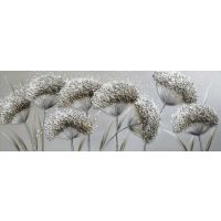 BLUMEN МАСЛЕНА КАРТИНА 150/55 CM - Картини с цветя