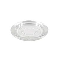 CLEAR GLASS ПОСТАВКА ЗА СВЕЩ 10.5 СМ - 