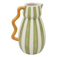 CHERI КЕРАМИЧНА ВАЗА С ДРЪЖКА 21.5 CM АСОРТИ - 