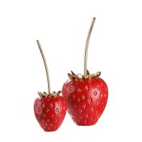 STRAWBERRY FRUTILLA СТАТУЕТКА ЧЕРВЕНА ЯГОДА 28.5 СМ - 